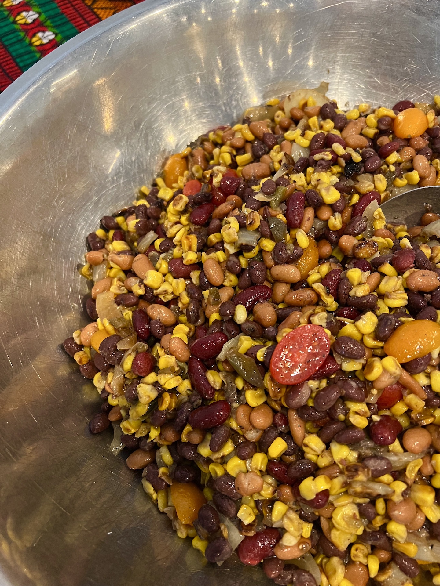 Mixed Bean Charred Corn 