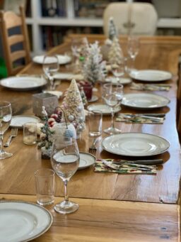 Holiday Dinner Table